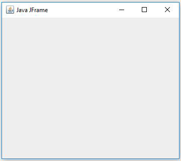 Swing JFrame In Java Example